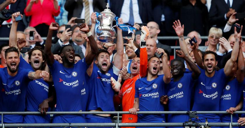 Tundukan Man United 1-0, Chelsea Tutup Musim dengan Raih FA Cup