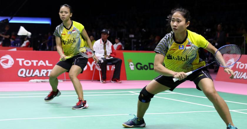 Della/Ni Ketut Gandakan Keunggulan Indonesia Lawan Prancis