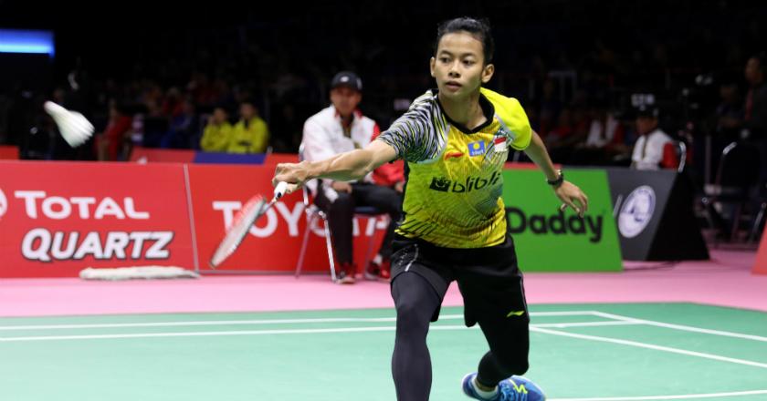 Lakoni Partai Perdana di Uber Cup 2018, Dinar Sempat Terbawa Permainan Lawan