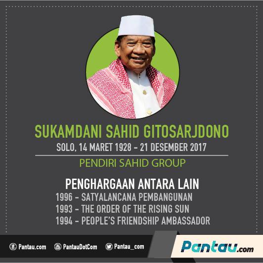 Pendiri Sahid Grup Berpulang