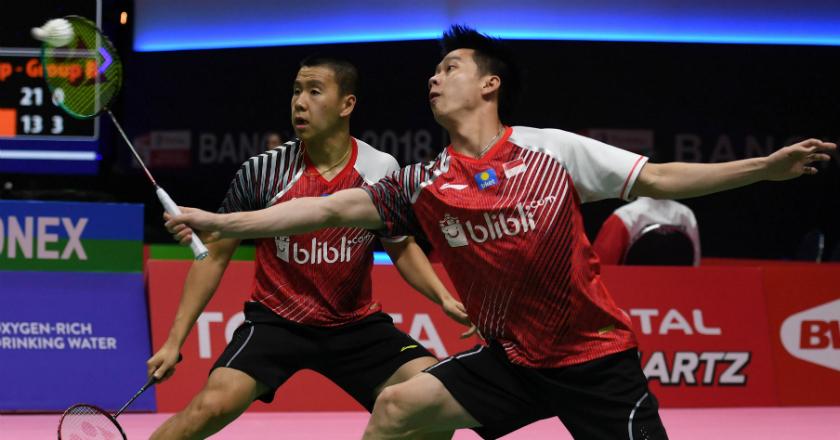 Kevin/Marcus Bawa Indonesia Imbangi China 1-1