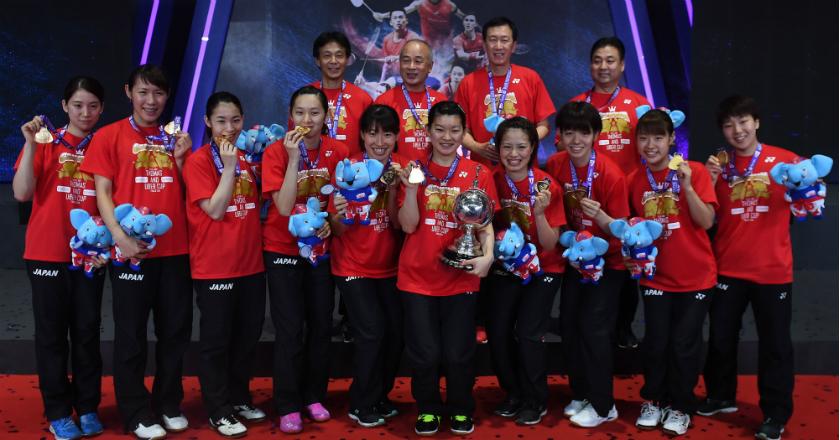 Kalahkan Thailand, Jepang Juara Uber Cup 2018