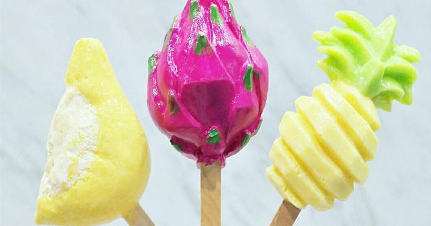 Gemes Banget! Es Krim Ini Bentuknya Seperti Buah Asli