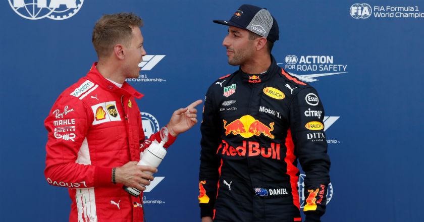 Vettel Akui Tak Mampu Kejar Ricciardo di GP Monaco