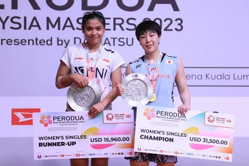 GregoriaTak Tampil Maksimal di Final Malaysia Masters 2023