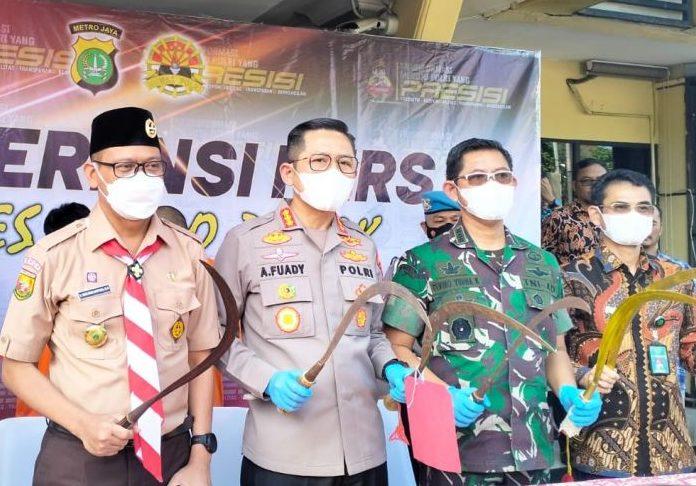 Sejak 23 Mret-14 April, Sebanyak 367 Pelaku Mayoritas Pelajar Diamankan gegara Tawuran