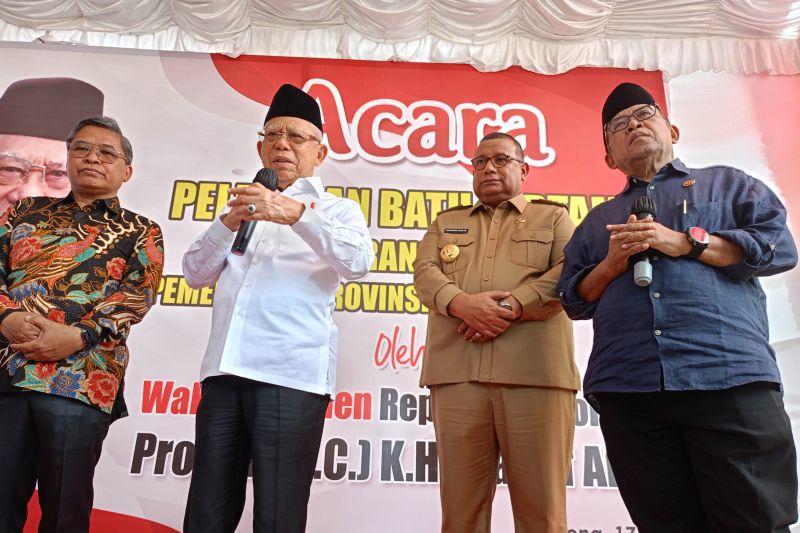 Ma'ruf Amin Minta Menteri dan Wamen Baru Bekerja Optimal Tak Sibuk Urusi Pemilu