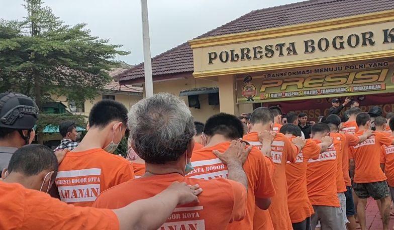 33 Kurir-Peracik Narkoba di Bogor Ditangkap dalam Sebulan