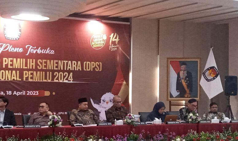KPU Tetapkan Lebih 205 Juta Orang Masuk DPS Pemilu 2024
