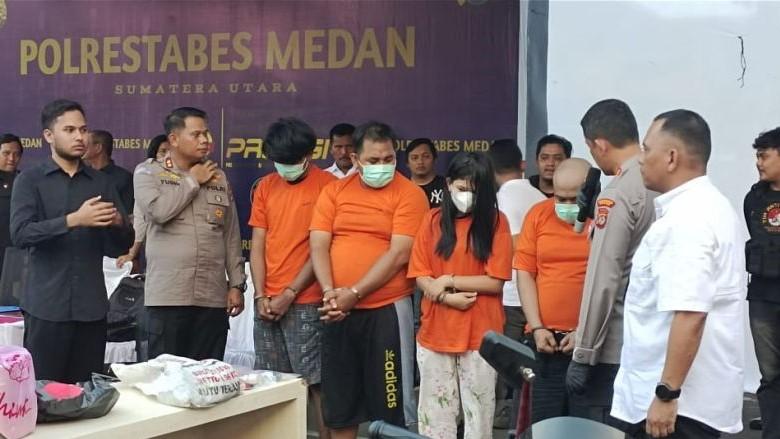Polrestabes Medan Gagalkan Penyelundupan 41,5 Kg Sabu
