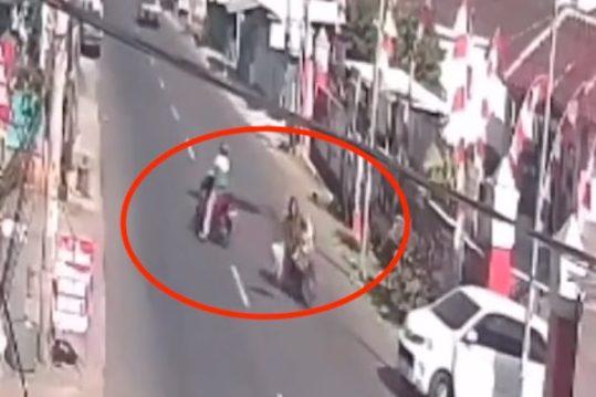 Kasus Tukang Bakso Tersiram Kuah Panas gegara Kesenggol Pemotor Berakhir Damai