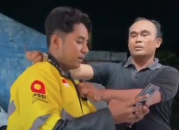 Hendak Ambil Uang di Rumah Makan, Leher Ojol di Banjarbaru Diborgol Oknum Satpam