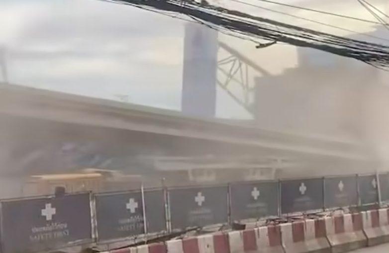 Update: Korban Tewas Proyek Jembatan Layang Ambruk di Bangkok Bertambah Jadi 2 Orang