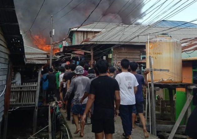 Si Jago Merah Hanguskan 50 Rumah di Tarakan saat Hari Raya Iduladha