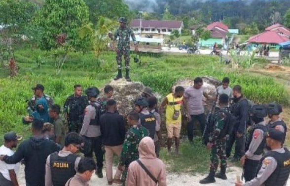 3 dari 19 Anggota KNPB Ditetapkan Jadi Tersangka terkait Kasus Makar di Distrik Bamusbama.