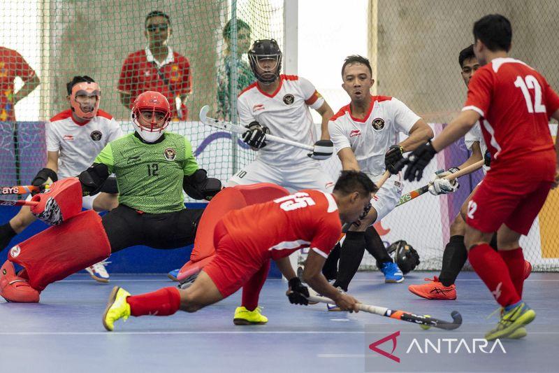Timnas Hoki Indoor 'Pede' Capai Target Medali Emas di SEA Games 2023