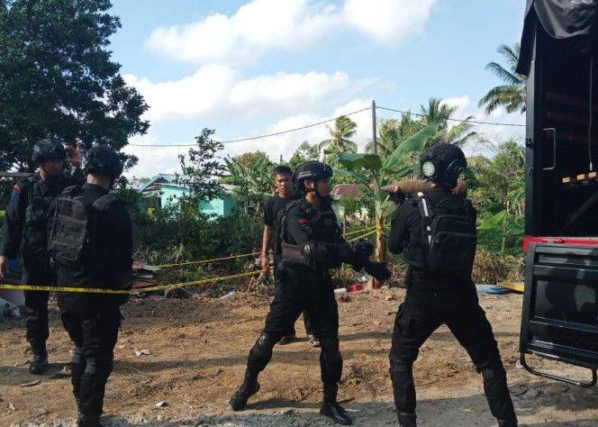 Brimob bakal Ledakkan Temuan 20 Mortir Aktif Peninggalan PD II di Bangka Belitung