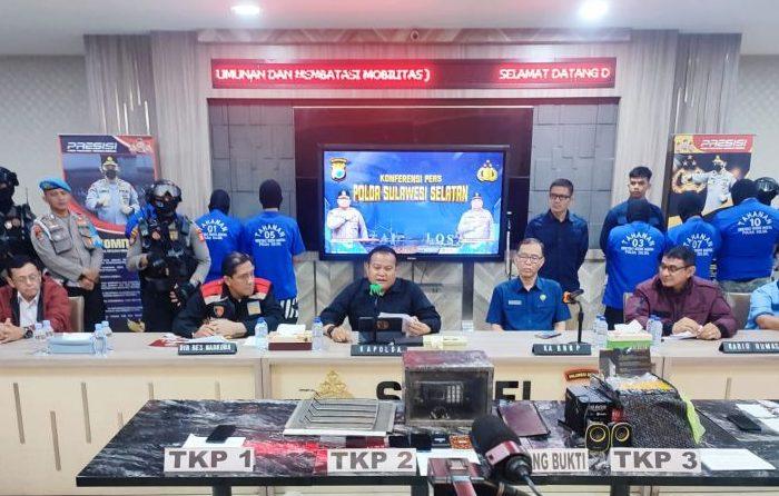 4 Tersangka Kasus Brankas Narkoba di UNM Ditangkap saat Dugem