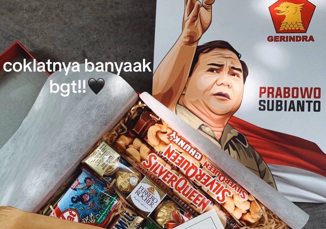Sering Curcol ke Akun Gerindra, Cewek Ini Malah Dikasih Cokelat