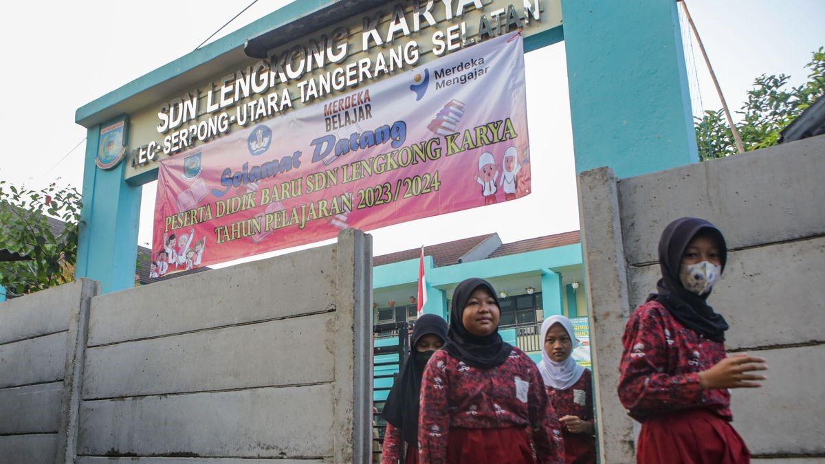 Janji Pemkot Tangsel Bebaskan Lahan Gerbang SDN Lengkong Karya 1
