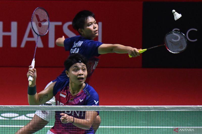 Ada Masalah di Bahu Kanan, Apriyani/Fadia Mundur dalam Laga Semifinal Swiss Open 2023