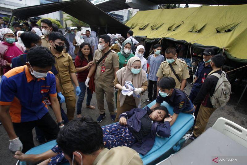 38 Korban Gempa Asal Cianjur Dirujuk ke RSUD R Syamsudin SH Sukabumi