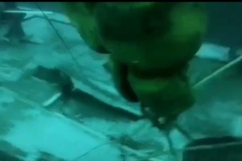 Bangkai Kapal KM Cahaya Arafah Ditemukan di Kedalaman 45 Meter
