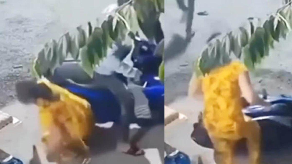 Emak-emak Bikin 2 Penjambret Jumpalitan, Ponsel Hilang Malah Dapat Motor