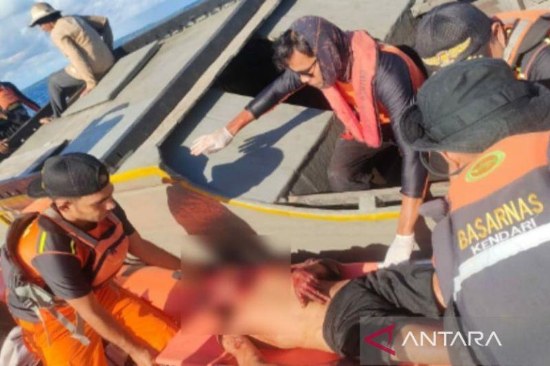 ABK yang Kena Roda Gila Mesin Kapal di Wakatobi berhasil Dievakuasi Basarnas