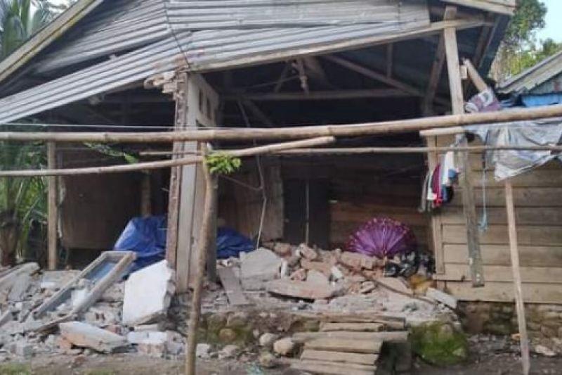Gempa Magnitudo 5,8 di Mamuju Sebabkan 70 Rumah Warga Rusak