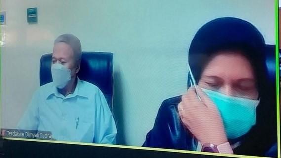 Sudrajad Dimyati Jalani Sidang Perdana di Pengadilan Tipikor Bandung
