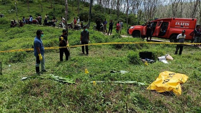 Polisi Ringkus 4 Pelaku Pembunuh 2 Pria Terikat di Perkebunan Karet Lebak Banten