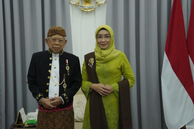 HUT Ke-77 RI, Ma'ruf Amin Ajak Seluruh Elemen Bangsa Rapatkan Persatuan Kerja Nyata