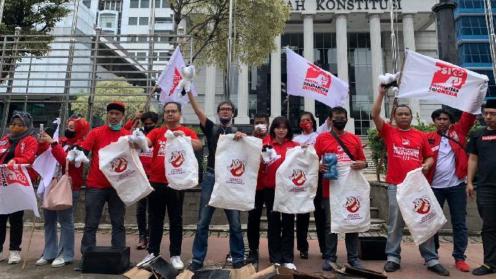 Baru Seumur Jagung, PSI Demo Tolak Sistem Pemilu Tertutup
