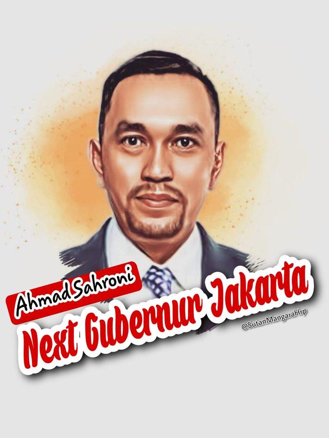Muncul Poster Ahmad Sahroni Next Gubernur Jakarta di Media Sosial