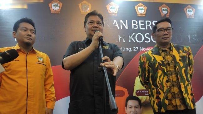 Gak Kaleng-kaleng, Ridwan Kamil Langsung Duduki Kursi Waketum Golkar