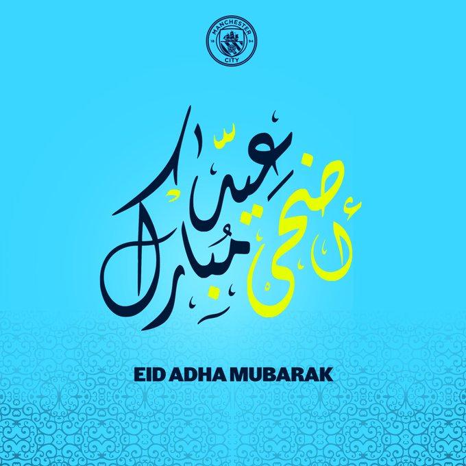 Akun Twitter Manchester City Ucapkan Selamat Iduladha 1443 H