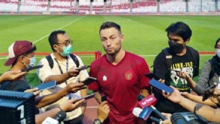 Marc Klok Tak Sabar Duel dengan Rashid jelang FIFA Matchday Indonesia Vs Palestina