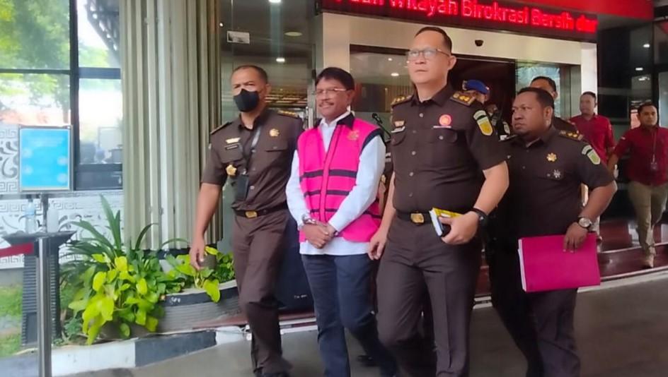Johnny G Plate Jalani Sidang Perdana Kasus Korupsi BTS 4G dan Bakti Kominfo