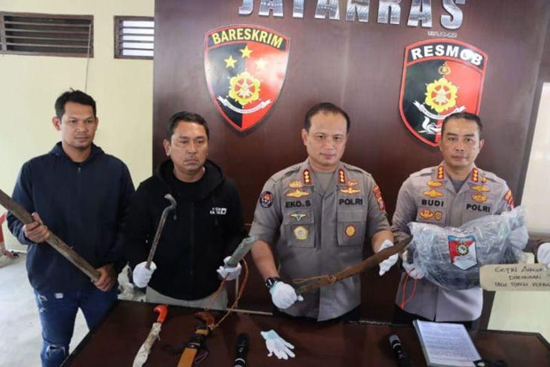 Polisi Tetapkan Enam Tersangka Pembunuhan Anggota Polda Kalteng