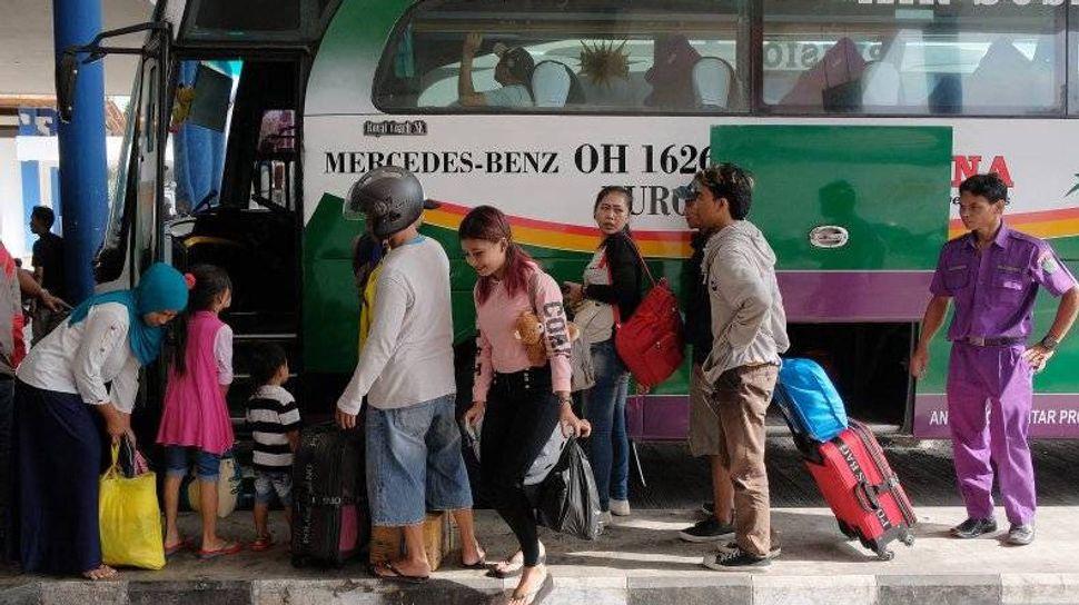 1.397 Pemudik Tiba di Terminal Simpang Nangka Rejang Lebong