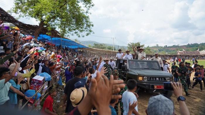 Prabowo Ingin Latih Pemuda Minang Jadi Atllet Berkuda