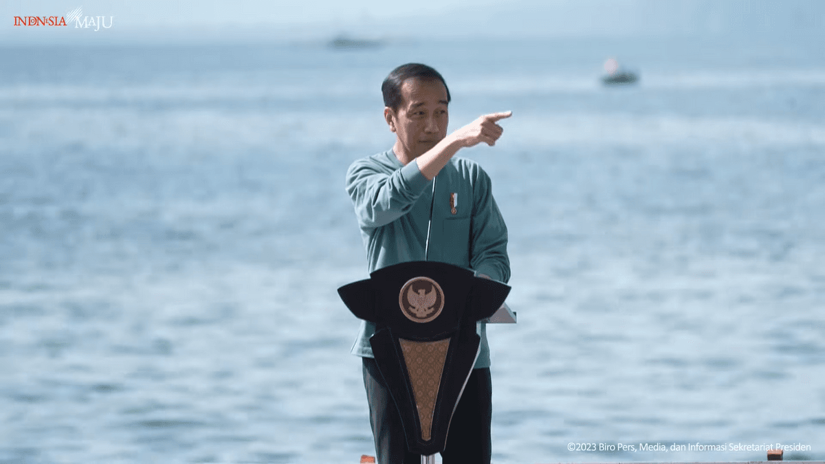 Papua Street Carnival Resmi Dibuka Jokowi