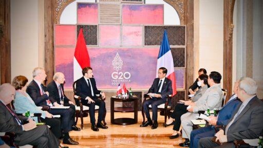 Jokowi Temu Bilateral dengan Macron di Sela-sela KTT G20 Bali 2022