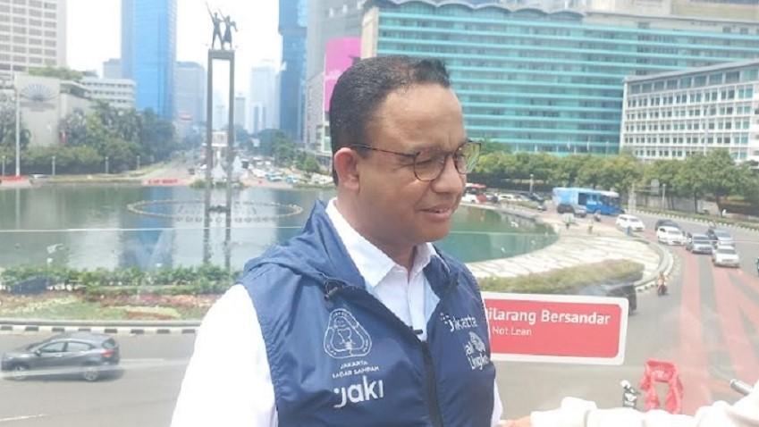 Anies Baswedan Tidak Hafal Lagu Maju Tak Gentar