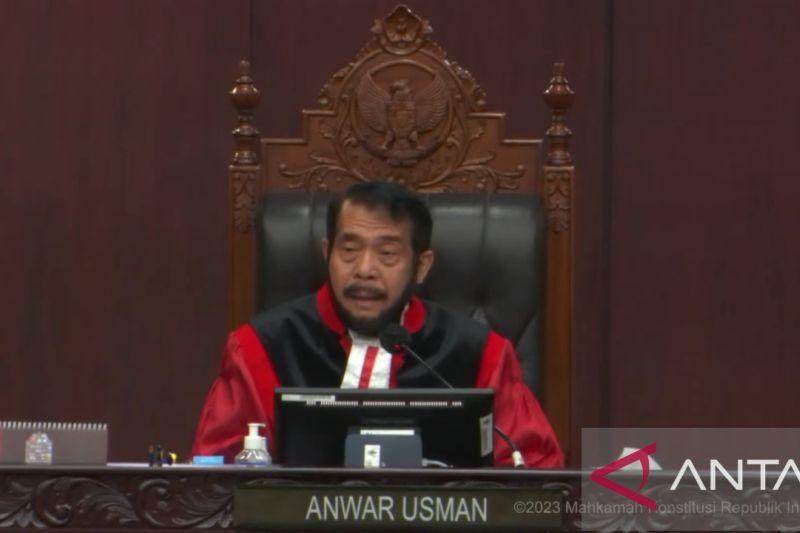 Ketua MK: Sidang Lanjutan Uji Materi Undang-Undang Pemilu Ditunda
