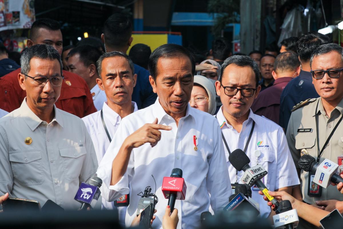 Presiden Tinjau Harga Bahan Pokok Jelang Idul Adha