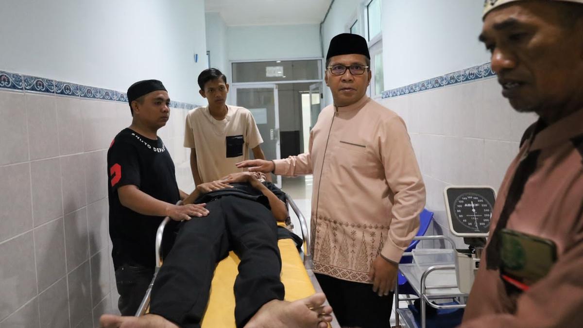 Belasan Korban Luka Kubah Masjid Roboh Dibiayai Pemkot Makassar