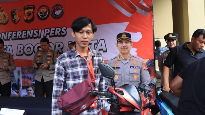 Korban Begal Apresiasi Kerja Cepat Polresta Bogor Kota Usai Motornya Ditemukan