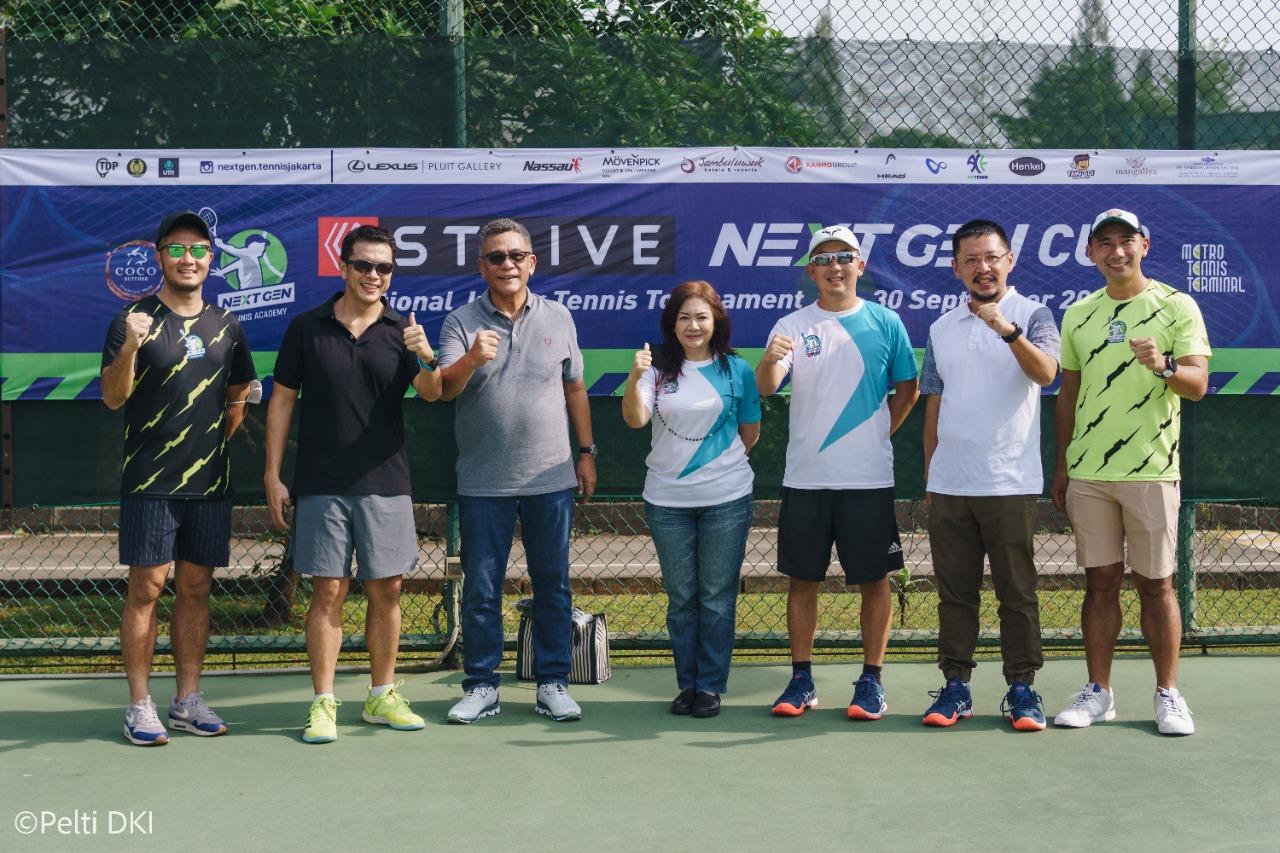 Buka Next Gen Cup 2022, PELTI DKI Jaring Atlit Tenis Muda Berbakat